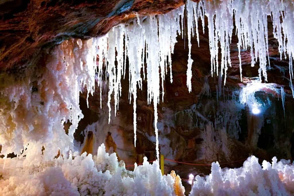 Private transfer to Cardona – inside Salt Mountain Cultural Park