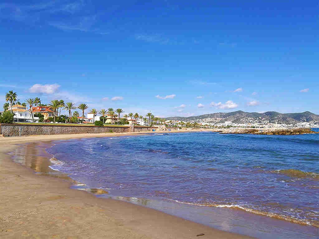 Transfer Barcelona to Sitges – palm-lined promenade and beaches