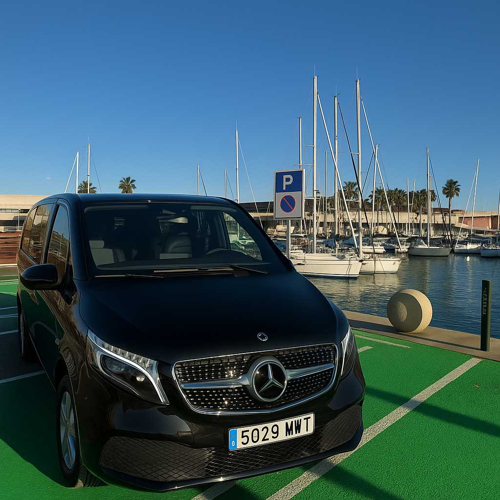 Hourly chauffeur service Barcelona – professional driver with luxury car